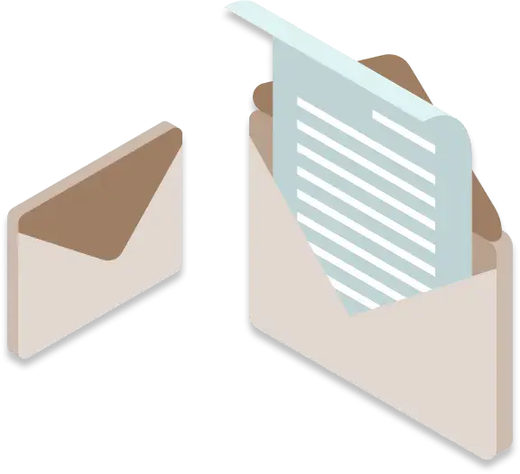 手紙のイラスト